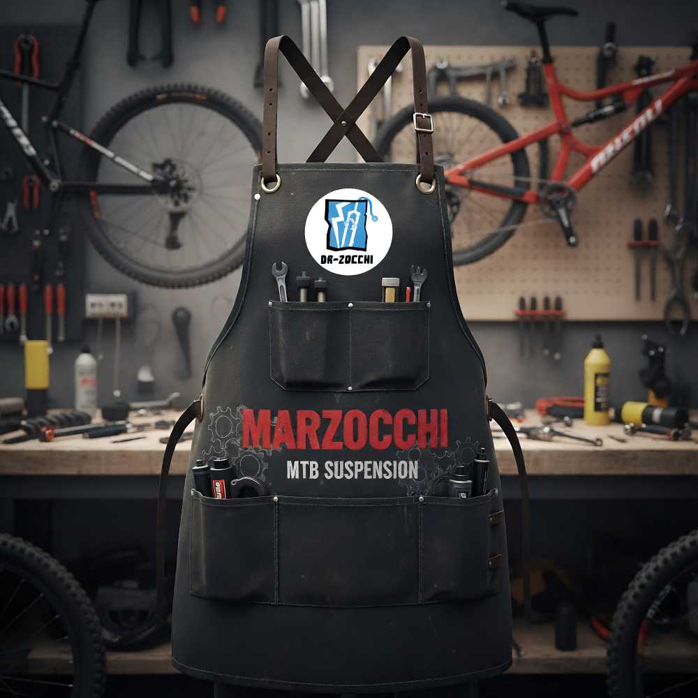 Wear your obsession. 
The Marzocchi Workshop Apron.