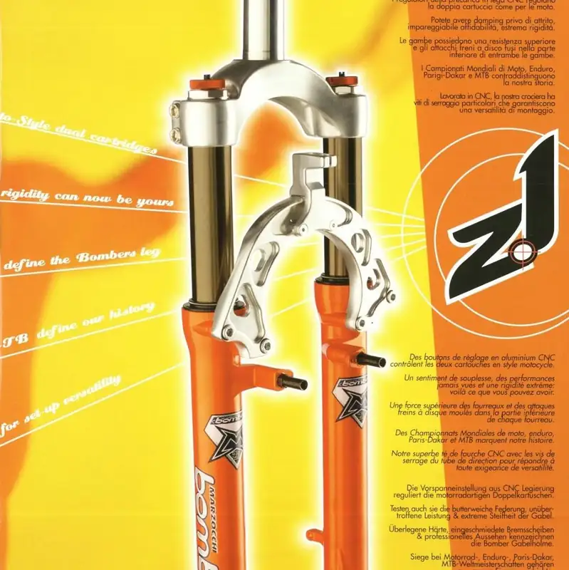 Marzocchi Bomber Z1 100mm Travel Spring-Kit Update (1996 - 2002+) - IN STOCK!! 4